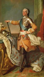 Porträt von Ludwig XV. (1710-1774), König von Frankreich und Navarra (1715-1774)
